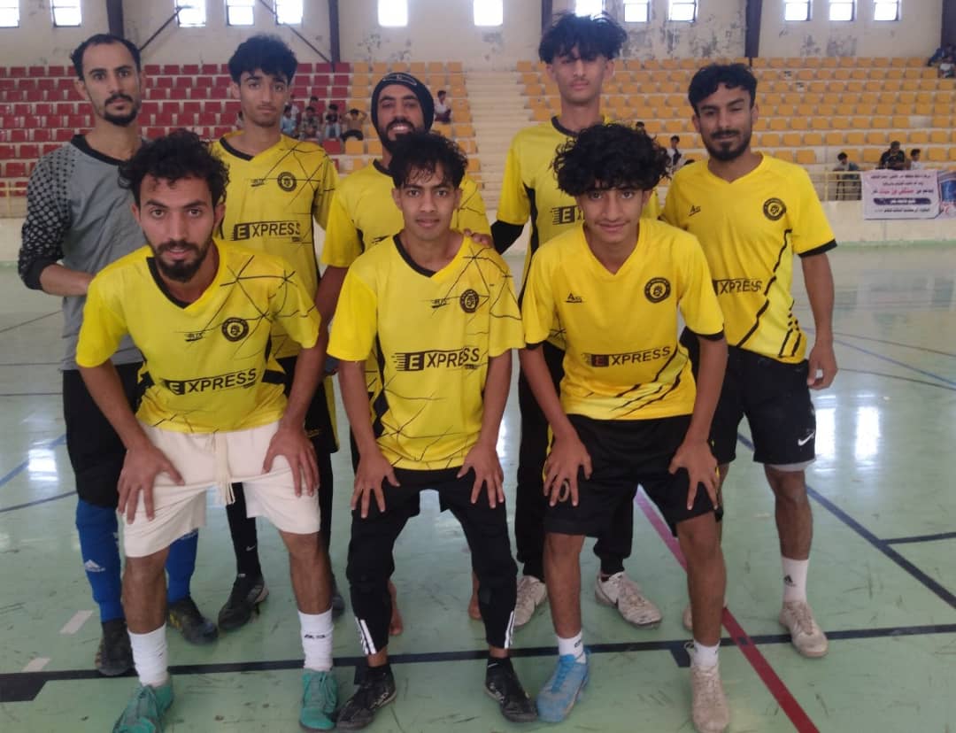 في الدوري الداخلي لنادي السهام لفئة الاشبال والبراعم...حمير يفوز بصعوبة علی سباء  ويتوج باللقب