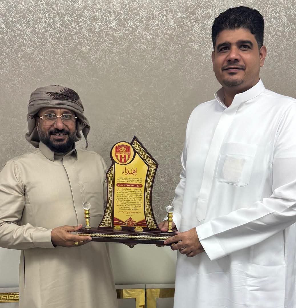 مجلس إدارة نادي شعب حضرموت وأسرة النادي يشيدون بسويدان لدعمه للمشاركة الخارجية