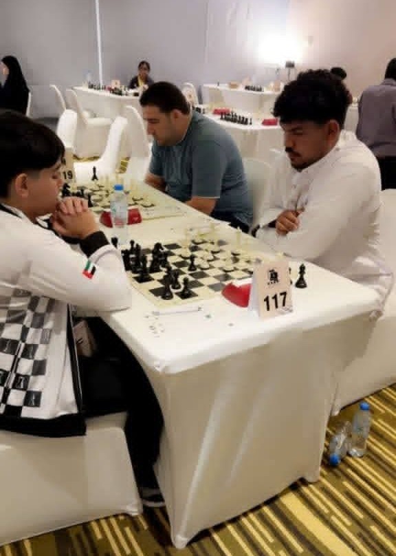 لاعبا نادي سيئون يواصلان التألق في مهرجان أبوظبي الدولي للشطرنج