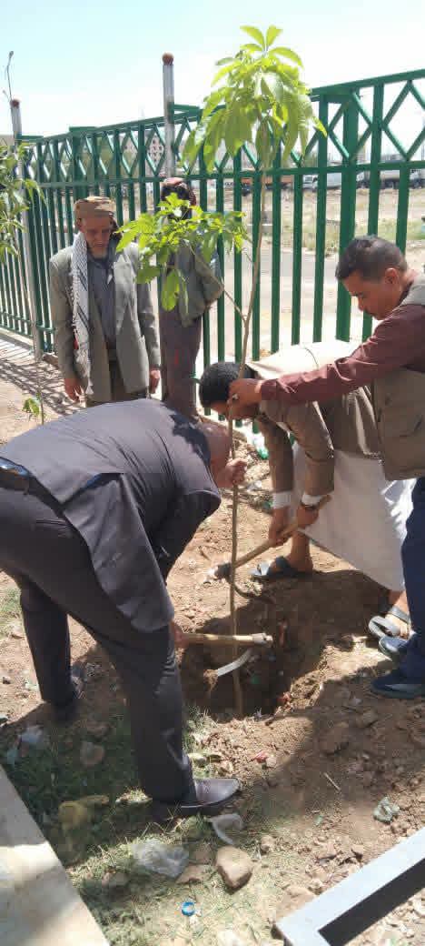 حملة لتشجير المساحات المحيطة بمضمار الفروسية
