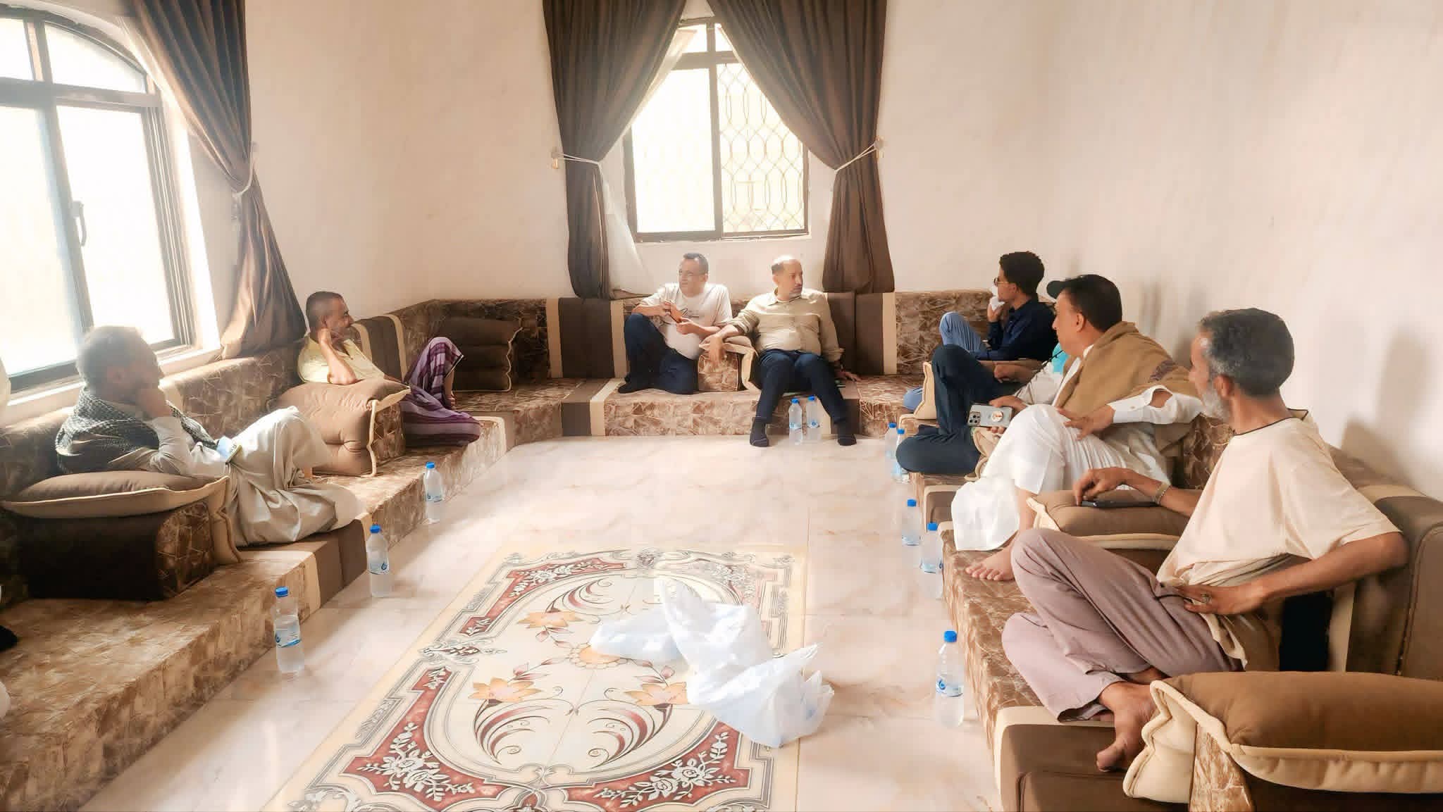 الحروي يطمئن على الحالة الصحية للكابتن محمد حميد