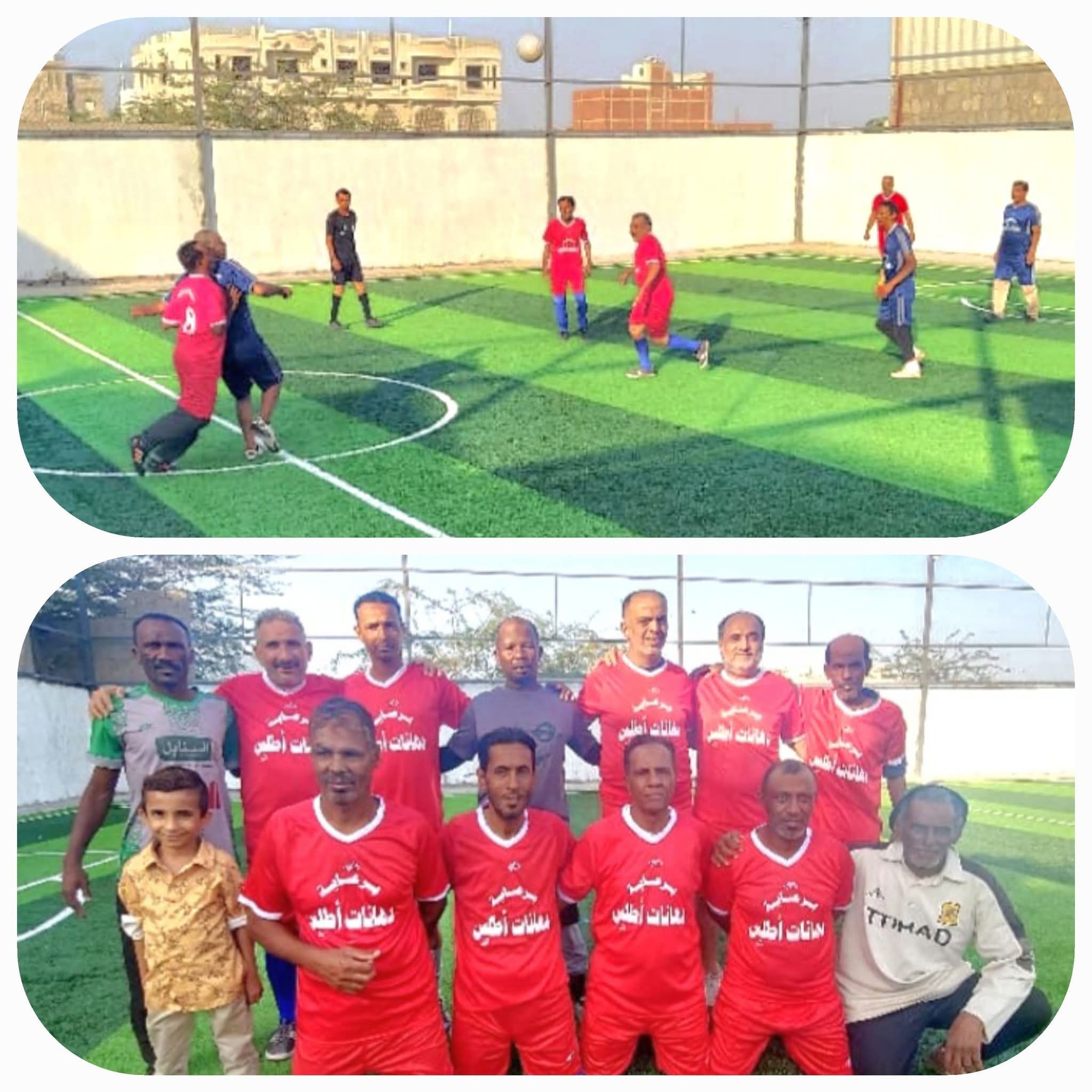 أصدقاء أنور عديني  يتجاوزون فريق أحمد غزال  " الزمالك "  بثلاثية في دوري شل  الرمضانية