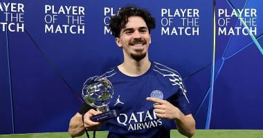 الرنين المغناطيسي يكشف حجم إصابة فيتينيا نجم باريس سان جيرمان