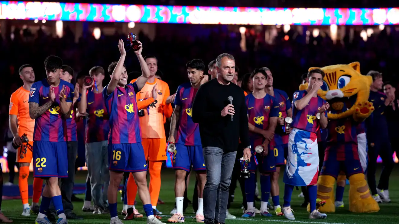 برشلونة يبدأ خطوات العودة إلى ملعب مونتجويك