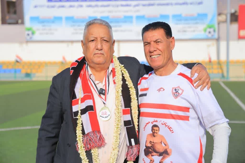 برعاية  الحباري ...تكريم نجم المنتخبات الوطنية لكرة القدم ووحدة صنعاء نصر الجرادي .