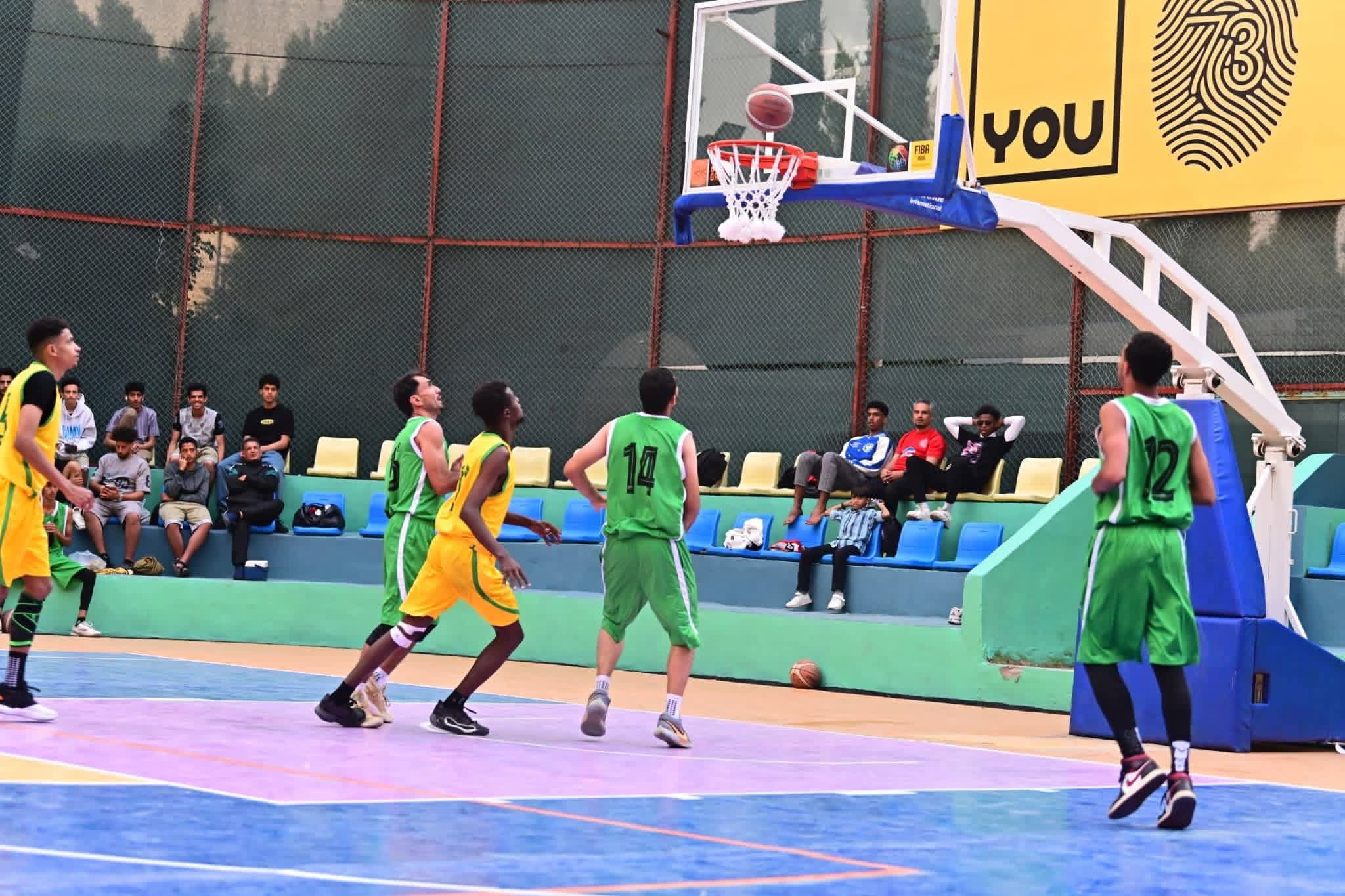 وحدة صنعاء(1) بطلا لمنافسات (3×3) في بطولة  كرة السلة