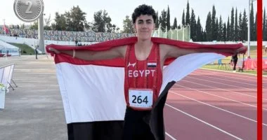 أبطال مصر في  ألعاب القوى يحصدون الذهب والفضة بالبطولة العربية بتونس