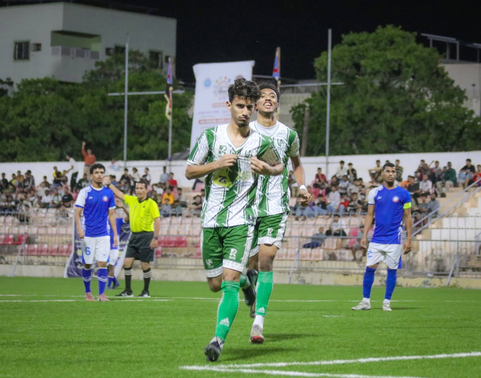 وحدة عدن يستعرض عضلاته بثمانية في مرمى النصر في بطولة مريسي30