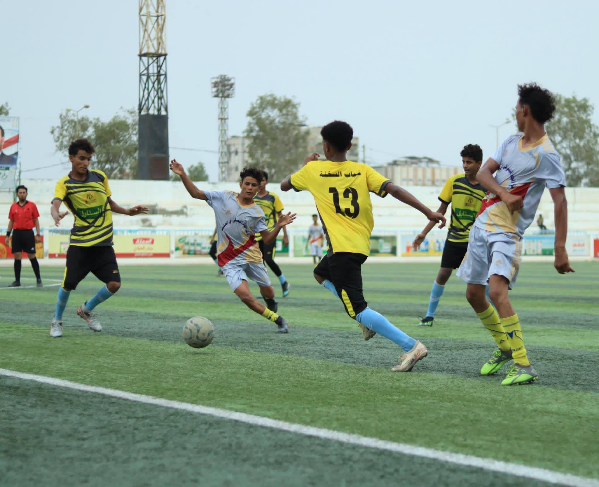 تواصل برنامج اختيار ناشئي منتخب الحديدة والسبت السهام يواجه الفوز والأحد الزيدية يلاقي شباب باجل