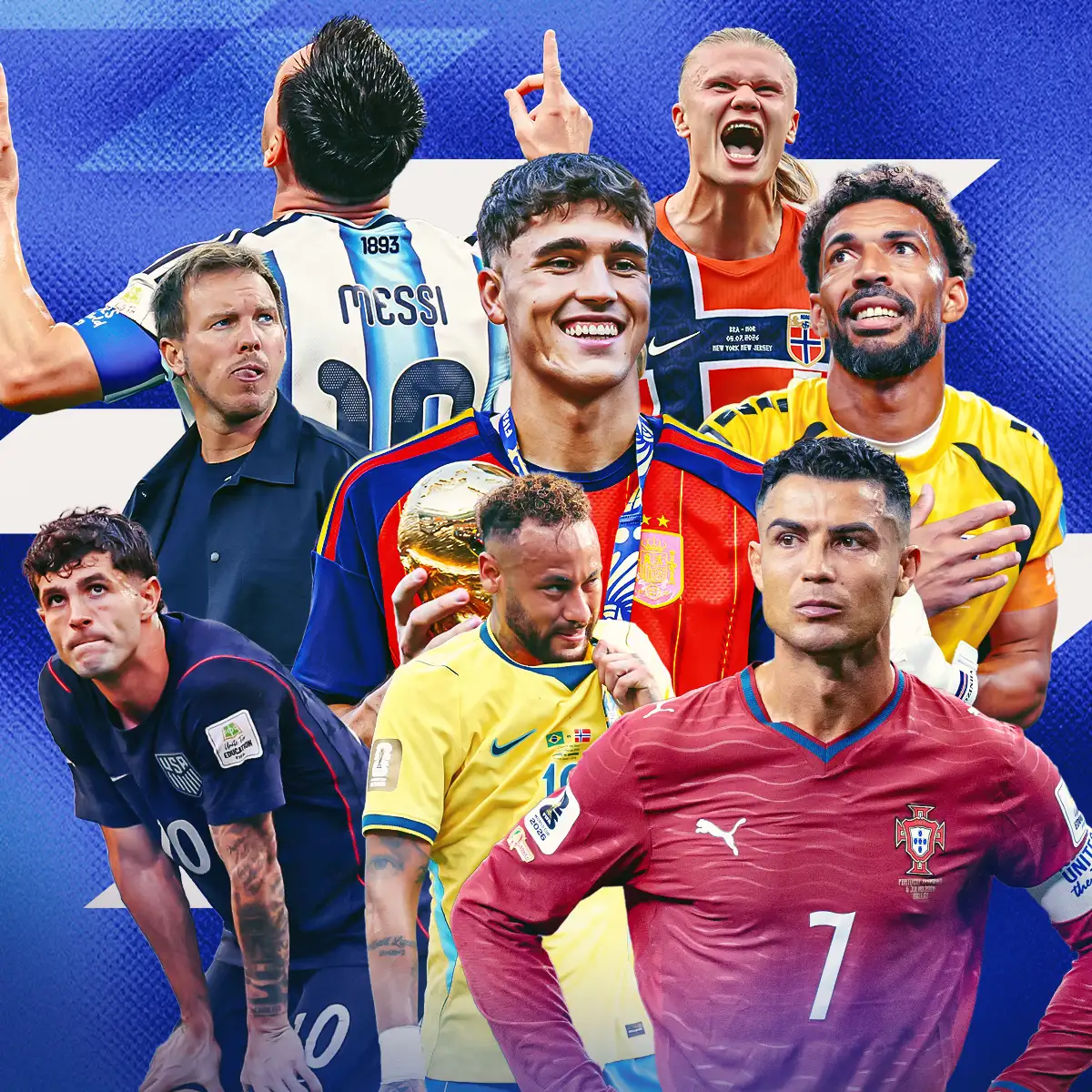 حصاد كأس العالم 2026: ميسي يتحدى الزمن.. ورونالدو بين المنكسرين