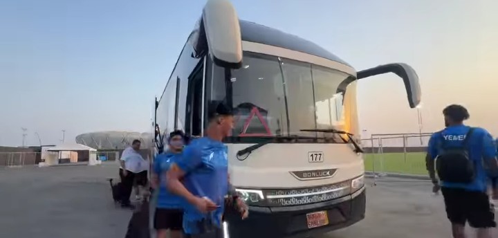 منتخبنا الوطني الاول لكرة القدم يستكمل تحضيراته لخليجي 27 بجدة .