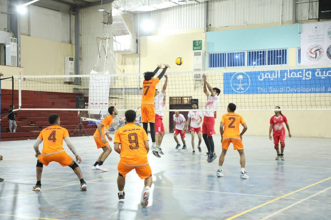 منتخب الضالع يفوز على منتخب لحج في بطولة البرنامج السعودي لتنمية وإعمار اليمن للكرة الطائرة لمنتخبات المحافظات