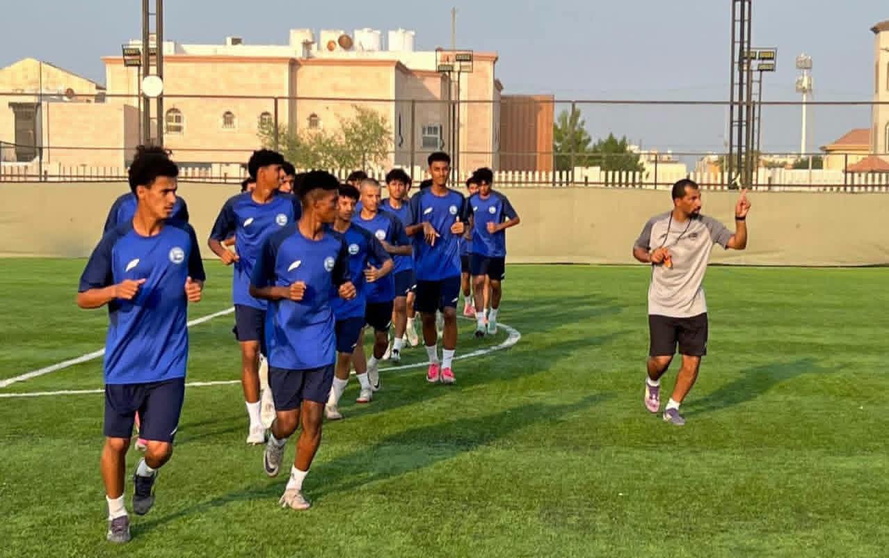 منتخب الناشئين يخوض أول حصة تدريبية في معسكره الخارجي بالدمام