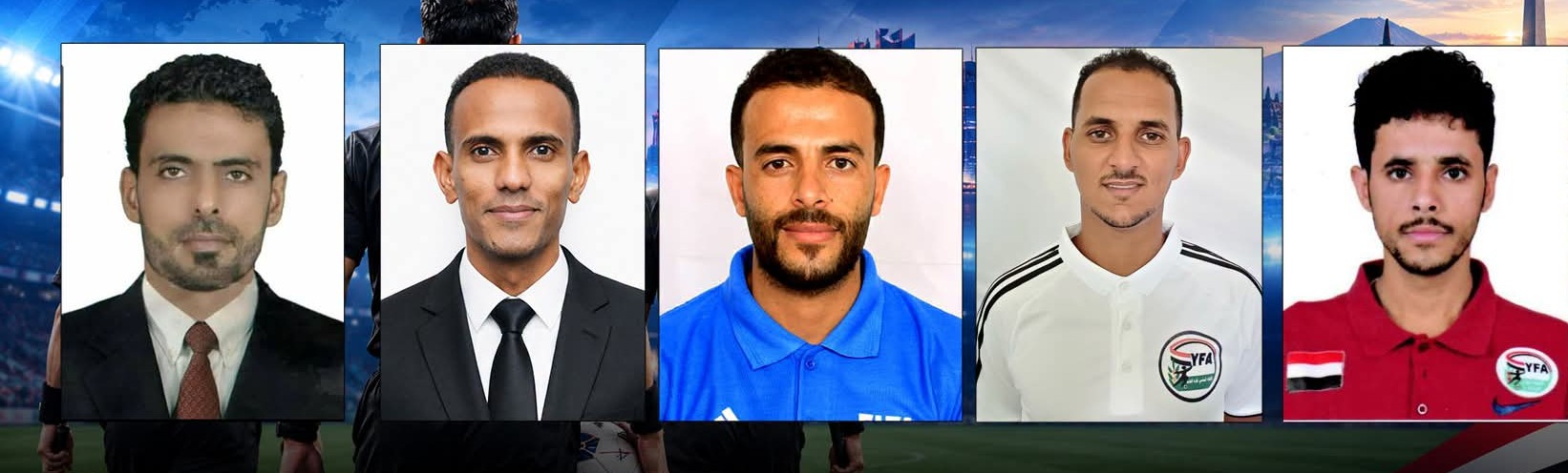 الحكام باصالح والدروبي والحسني يشاركون في خليجي الناشئين ودوري التحدي الآسيوي