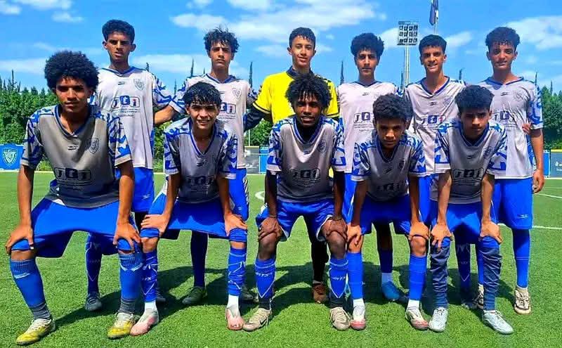 ودياً ناشئو وحدة صنعاء يتغلبون على العروبة بثلاثية