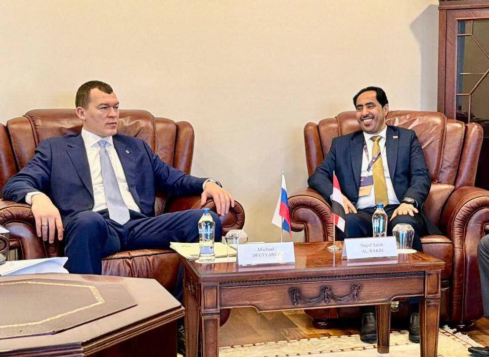 اليمن وروسيا يبحثان سبل تعزيز التعاون في المجالين الرياضي والشبابي