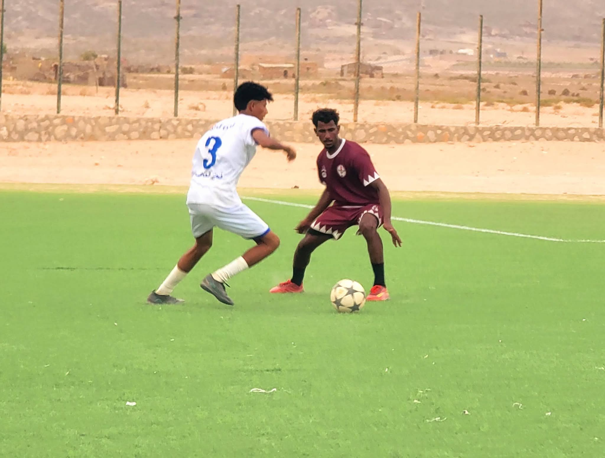 نوجد يحقق فوزًا مستحقًا على الجزيرة في بطولة الدرجة الثالثة لأندية سقطرى