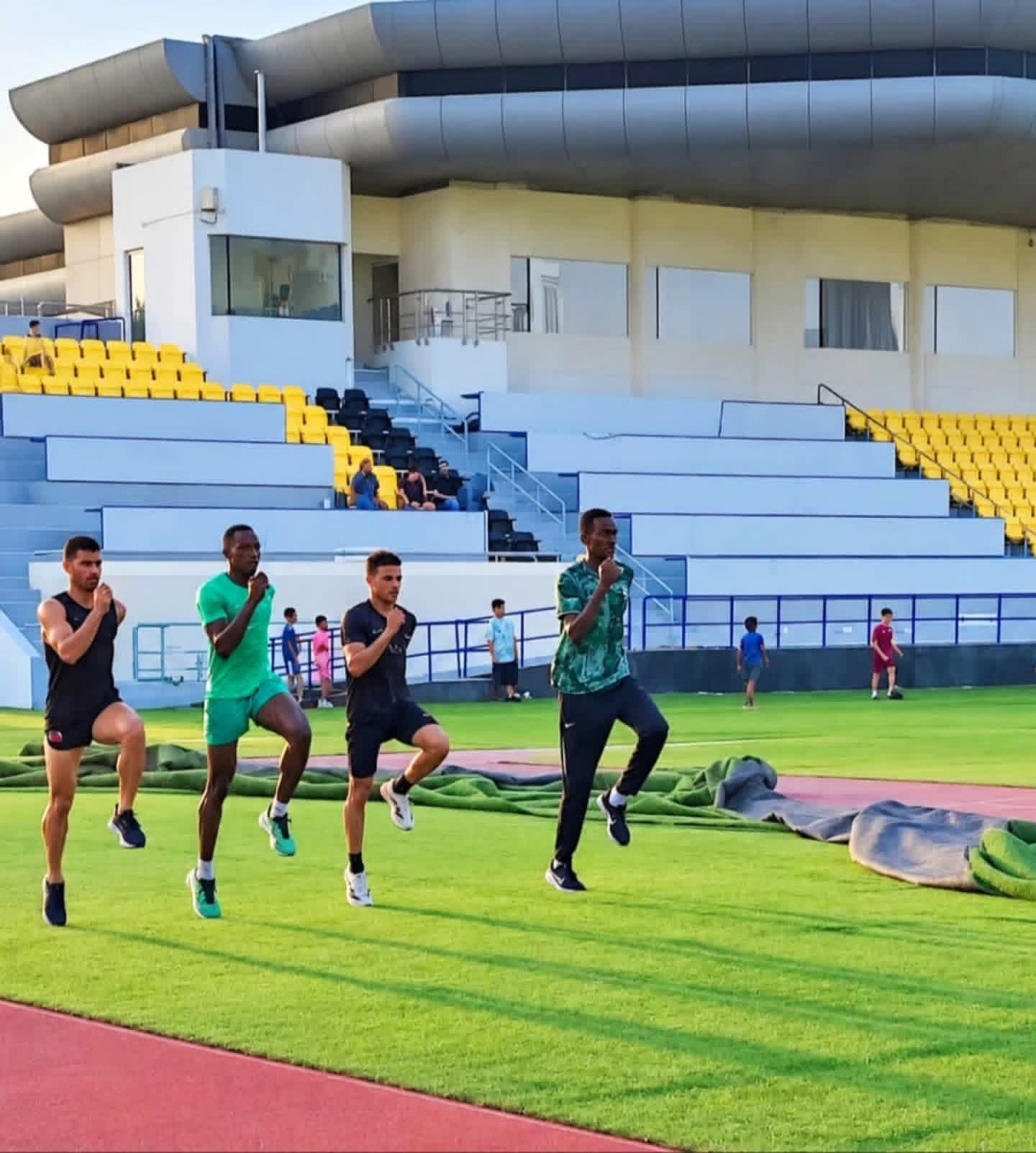 باغوث يواصل إعداده في القاهرة لدورة الألعاب الآسيوية في اليابان