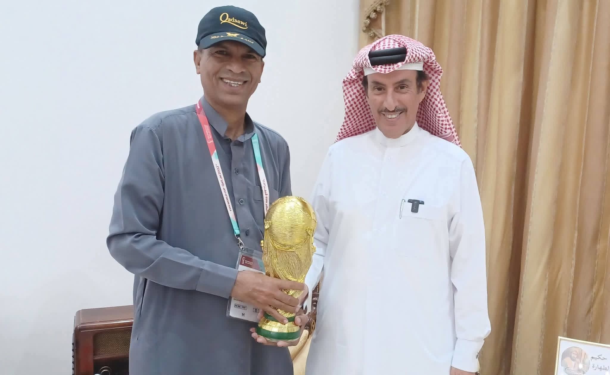 قطرات قلم.....أنا وكأس الخليج والمملكة… والرميحي والحربان وذكريات الزملاء والنجوم”