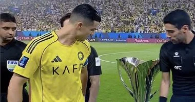 رونالدو يرفض الميدالية الفضية بعد صدمة خسارة النهائي الآسيوي..