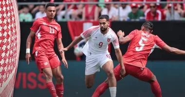 الأردن يسقط أمام سويسرا برباعية وديًا..