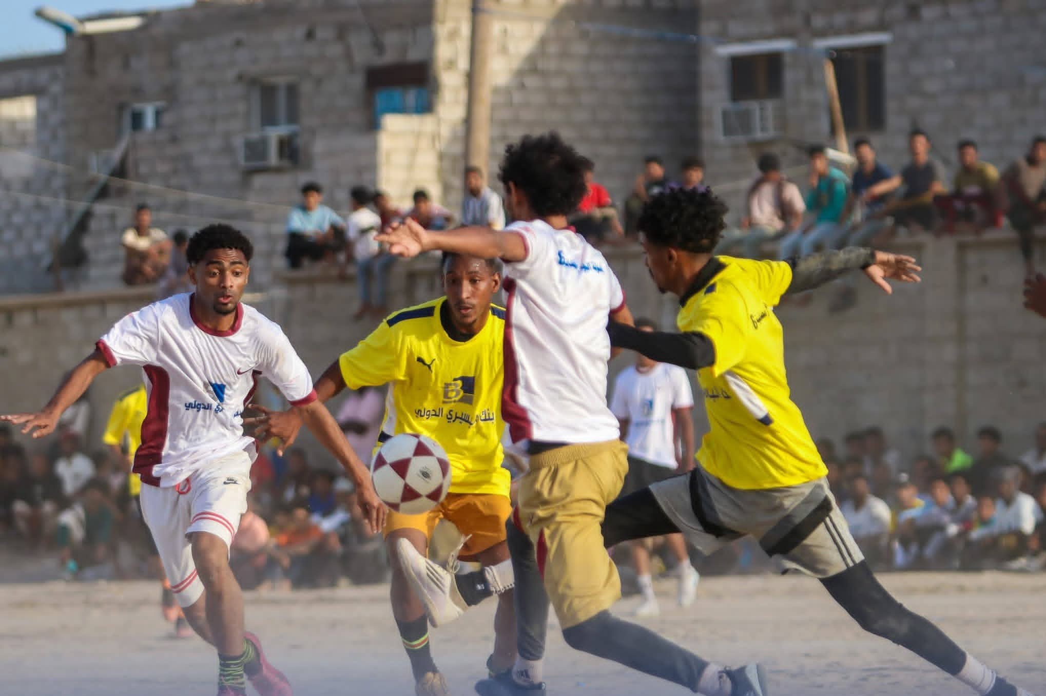 أرض المدد يفرض شخصيته بثنائية أمام اتحاد الفارسي في بطولة البريقة الرمضانية النسخة السادسة