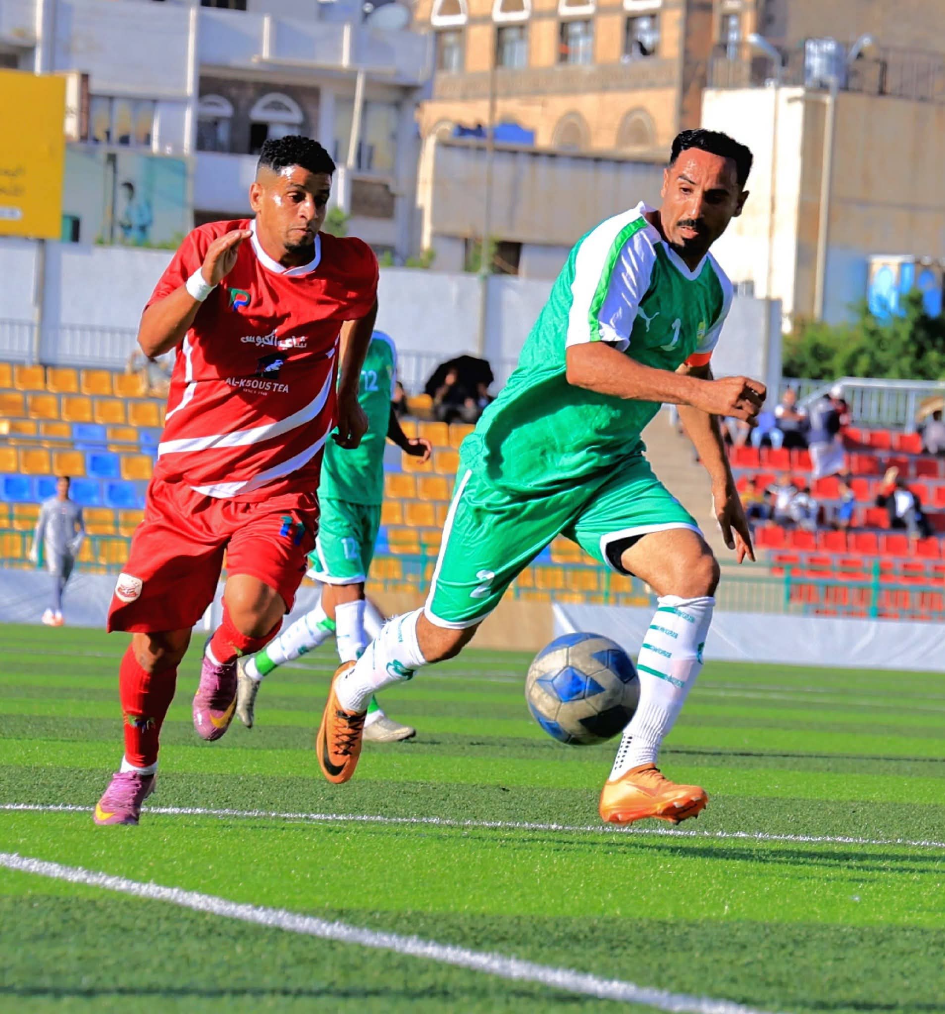 التعادل الإيجابي يحسم موقعة الأهلي واليرموك الودية