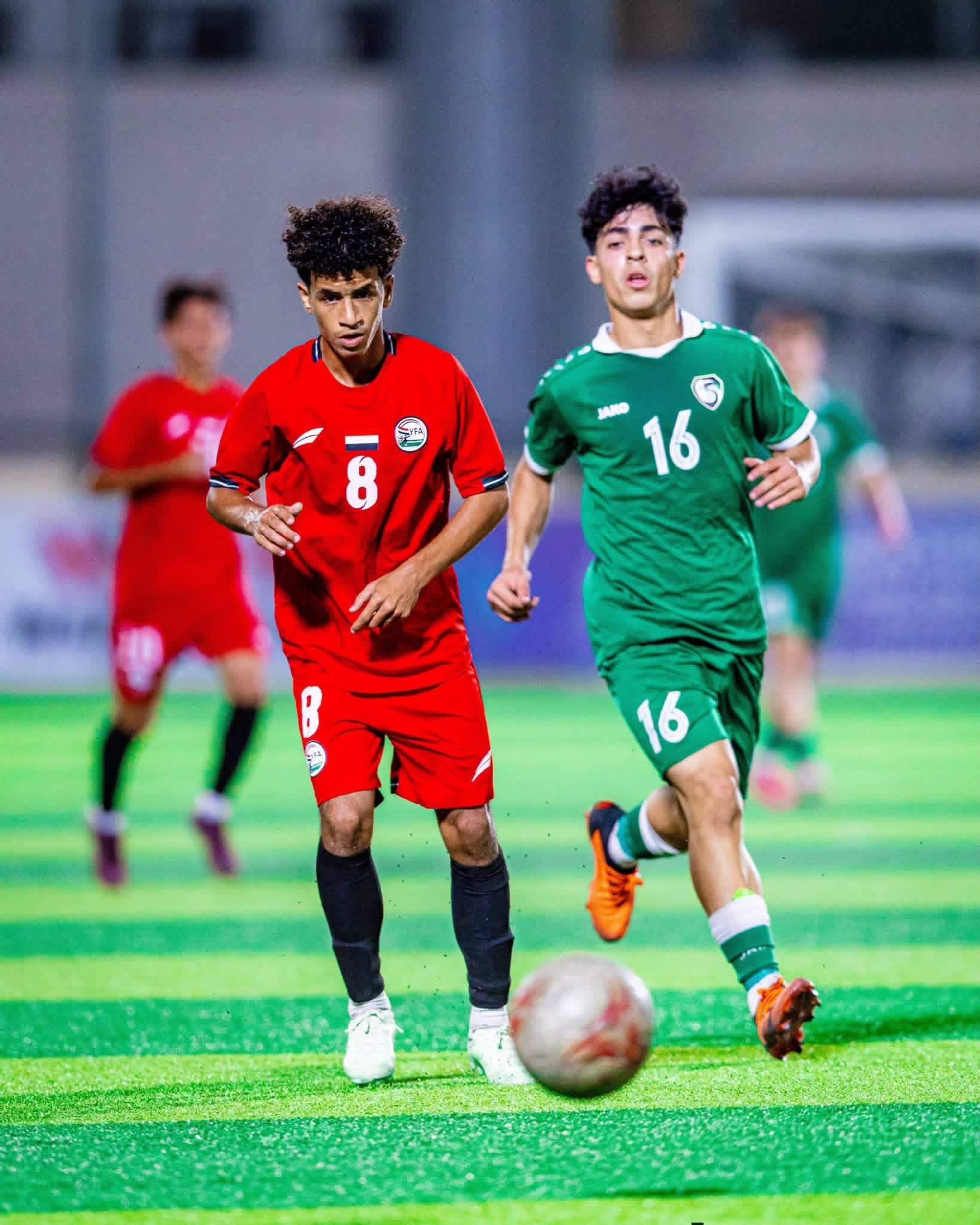 منتخب الناشئين يفوز على سوريا بثلاثية ويتأهل إلى نصف نهائي بطولة غرب آسيا