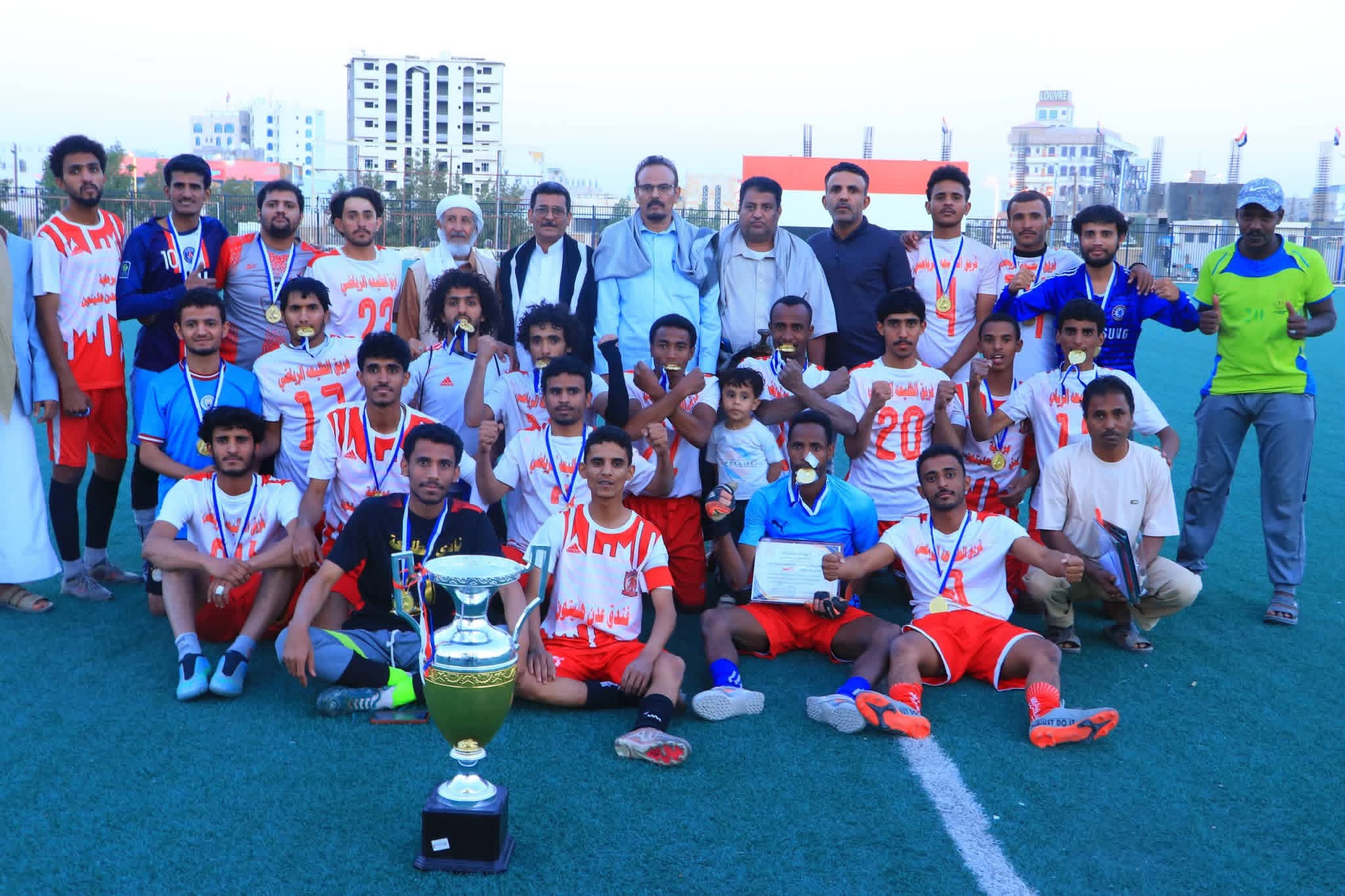 طليعة الحصون يتوَّج بطلاً لدوري مديرية الوادي