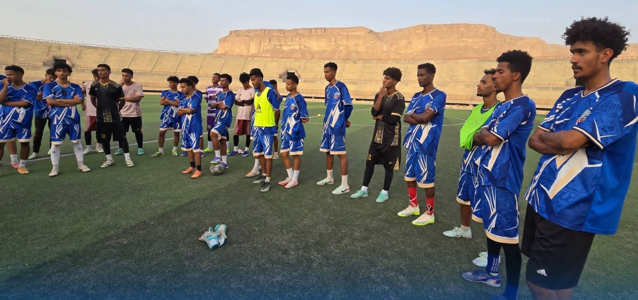 نادي سيئون يواصل تحضيراته لمواجهة أهلي صنعاء في كأس الجمهورية