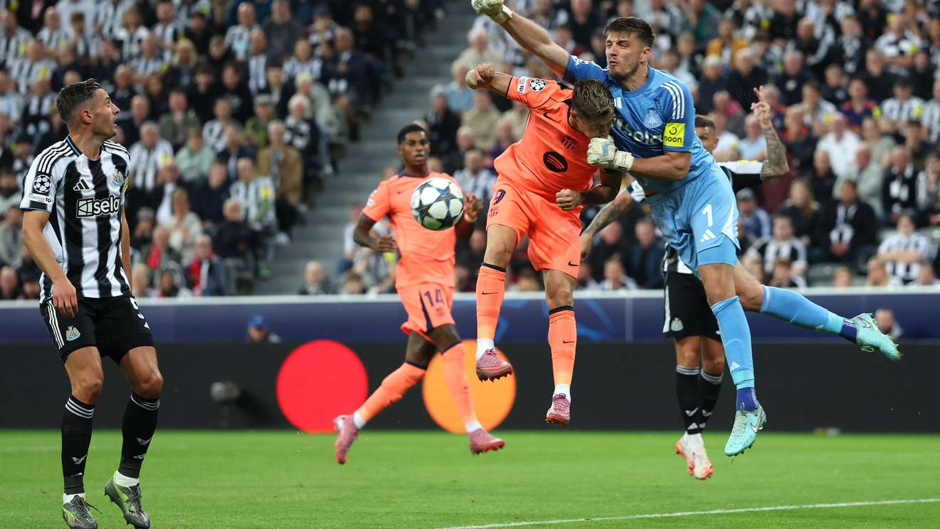 حاسوب عملاق يحذر برشلونة.. توقع مقلق لنتيجة لقاء نيوكاسل