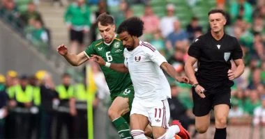 االعنابى يخسر من أيرلندا  1 - 0 استعدادًا لكأس العالم .
