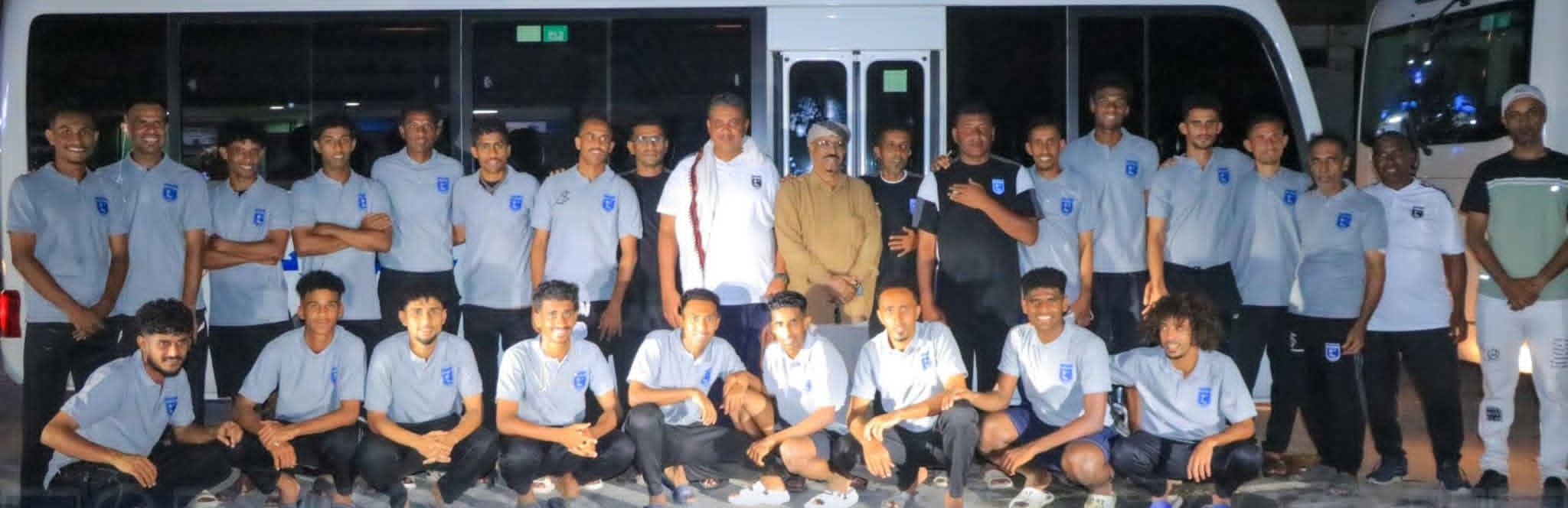 بعثة تضامن حضرموت  تشد الرحال صوب أبين تأهباً لافتتاح مشوار الدوري العام أمام فحمان