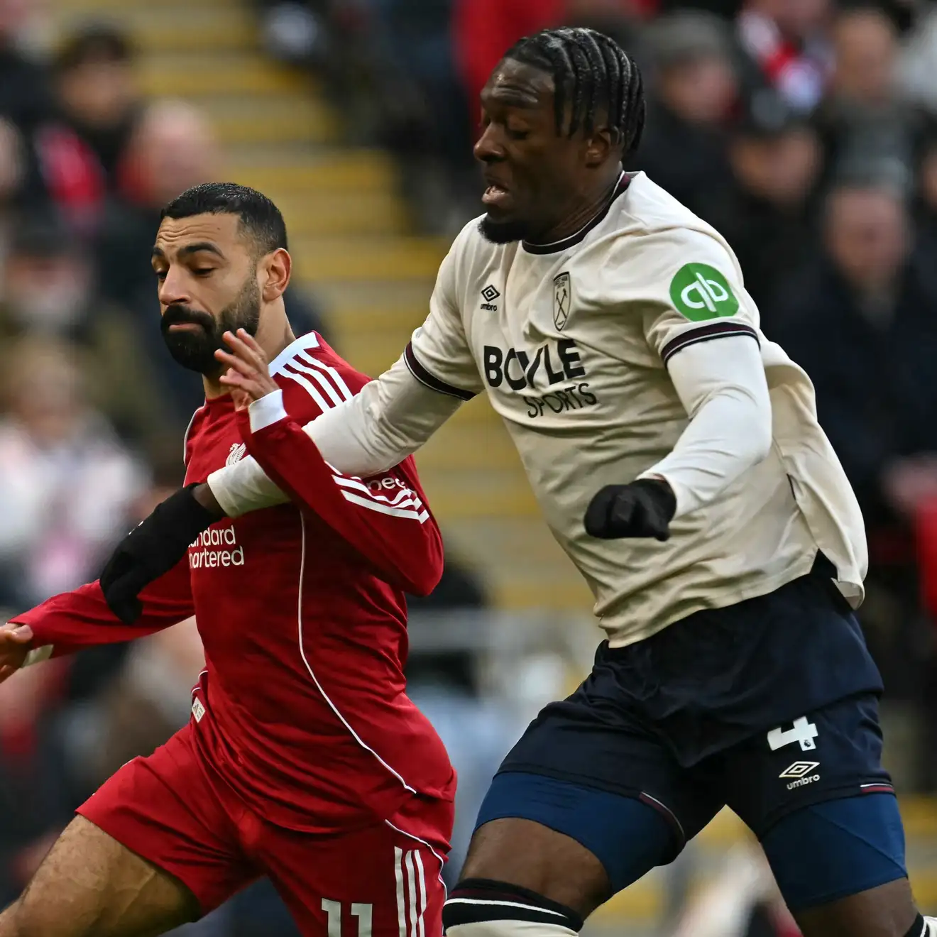 ليفربول يسحق وست هام.. وصلاح يفشل في كسر صيامه