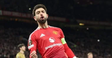 برونو فرنانديز يسجل رقمًا قياسيًا جديدًا مع مانشستر يونايتد فى البريميرليج