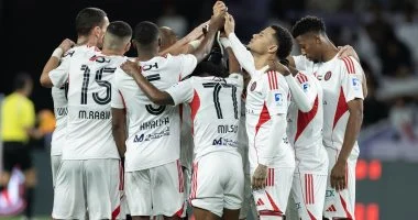 الننى يقود الجزيرة الإماراتى للتأهل لنهائى كأس رئيس الدولة على حساب شباب الأهلى