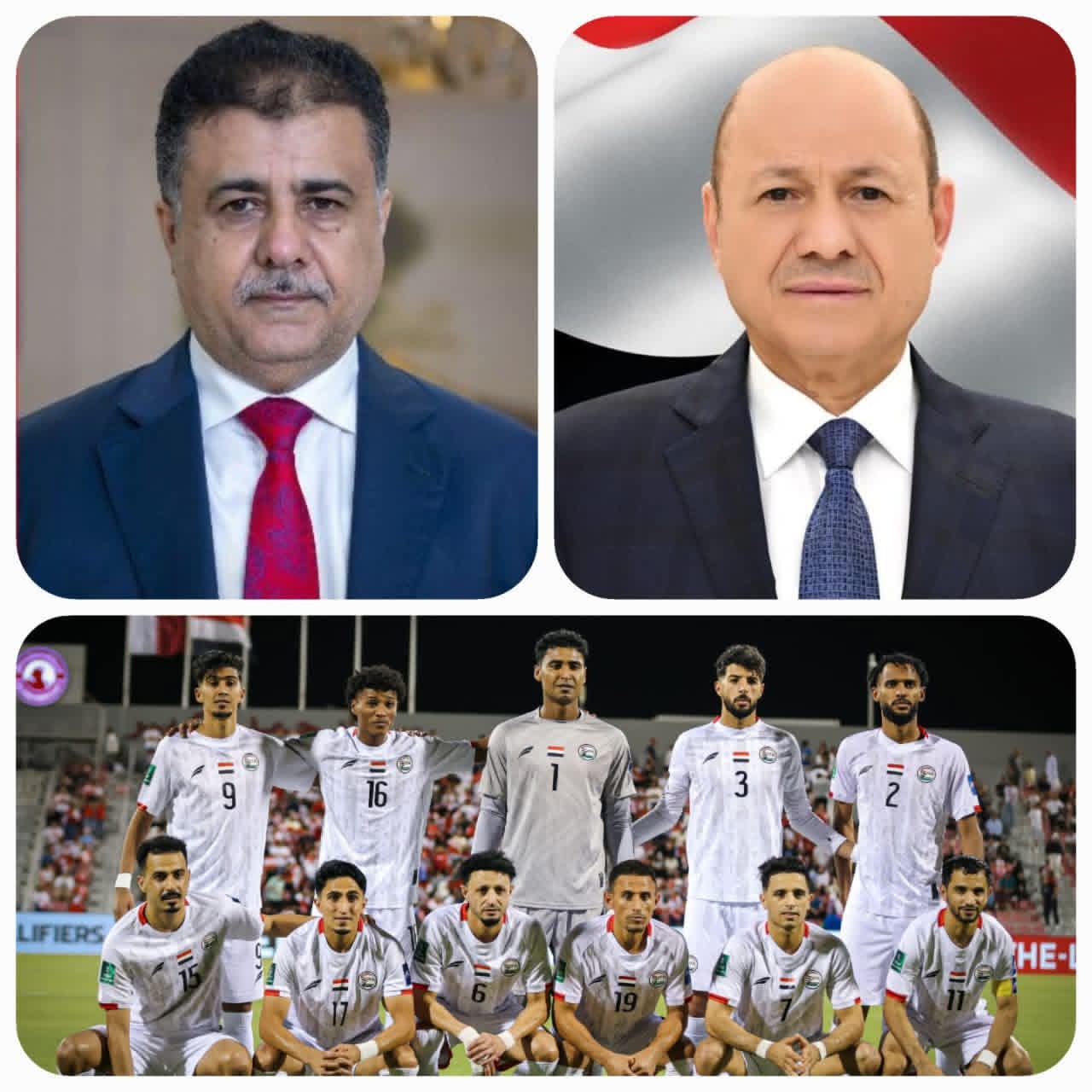 فخامة رئيس الجمهورية يهنئ رئيس الاتحاد بفوز المنتخب الوطني والتأهل لكأس آسيا