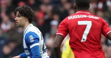 برايتون يحقق فوز مهم على  نوتينجهام فورست فى الدوري الإنجليزي