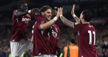 وست هام يسحق وولفرهامبتون برباعية في الدوري الإنجليزي