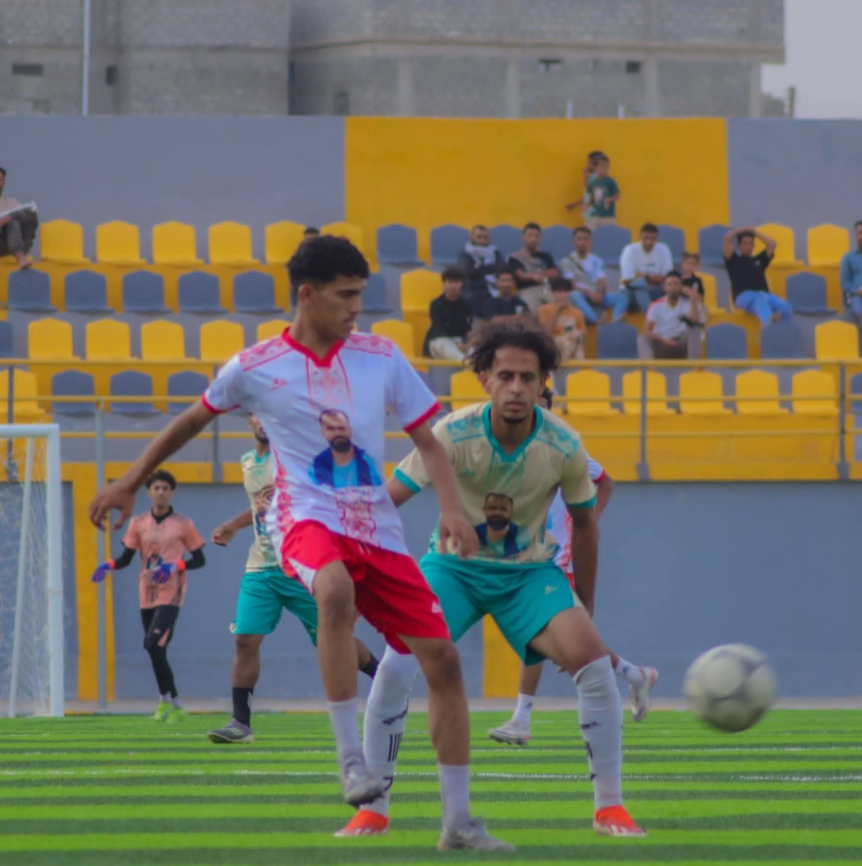 في اربعينية العزاني.  ..منتخب لودر يتغلب على منتخب البريقة .