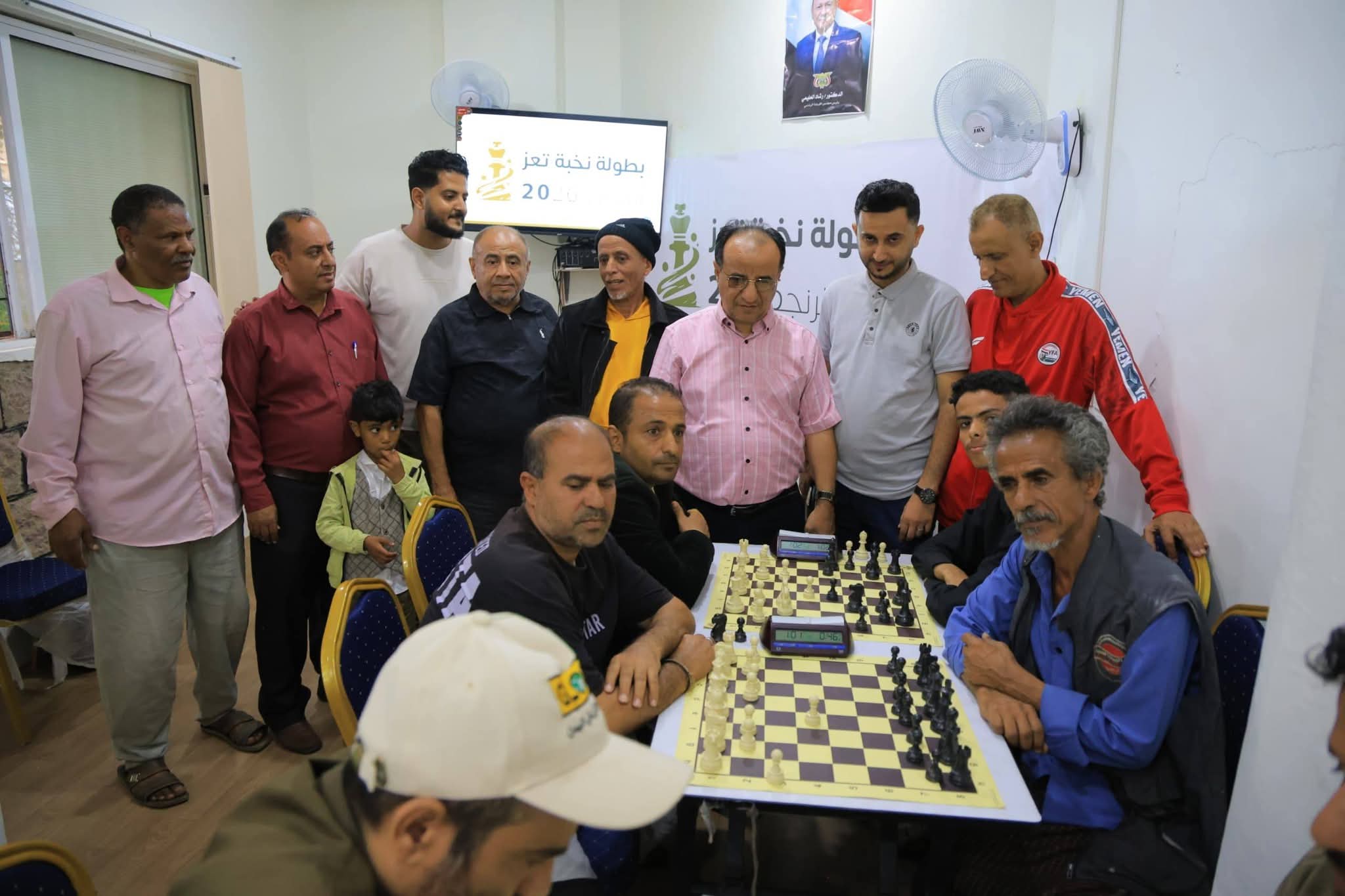 وسط تنافس قوي.. تدشين بطولة نخبة تعز للشطرنج 2026 بمشاركة 24 لاعباً