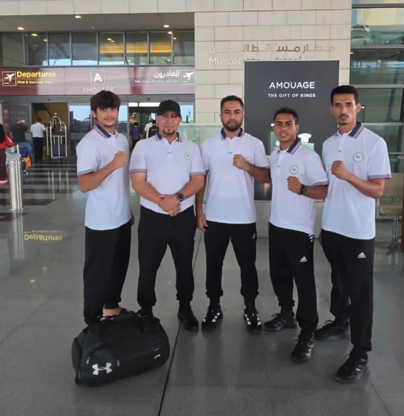 منتخبنا للعبة الووشو- كونغ فو يغادر مسقط متوجهاً إلى الصين