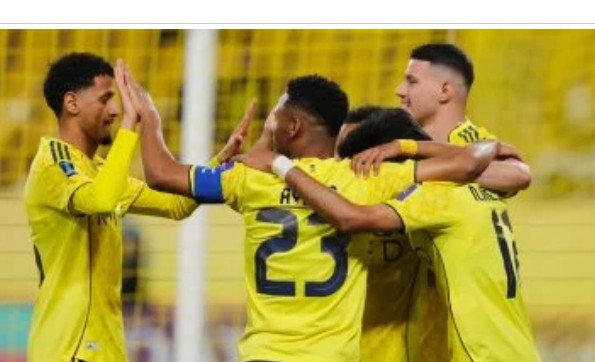 النصر العالمي يفوز بهدف ويتأهل لربع نهائي دوري أبطال آسيا 2