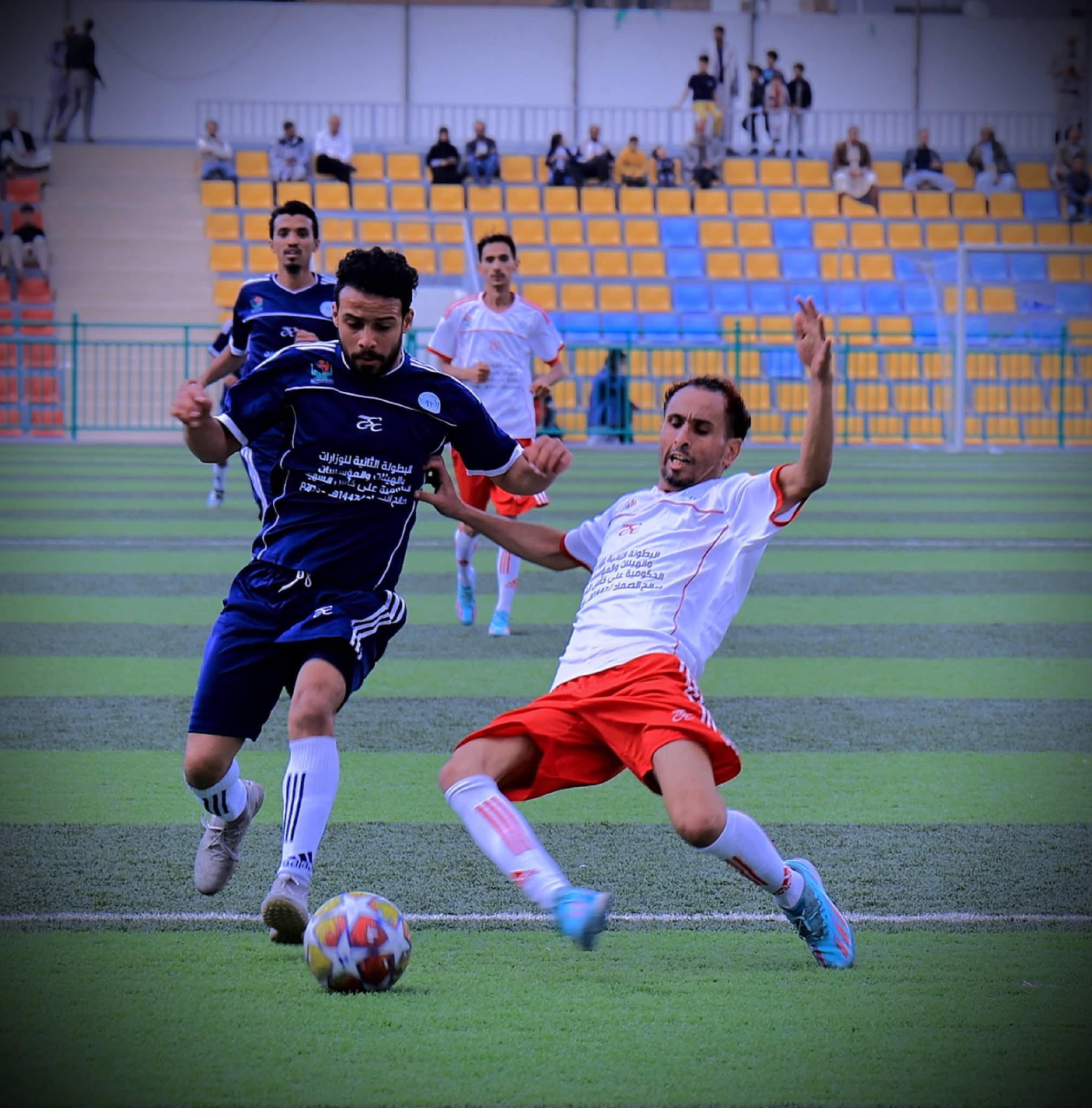 وزارة الاتصالات تحجز مقعدها في نهائي بطولة امانة العاصمة  لكرة القدم بتجاوزها الاقتصاد بركلات الترجيح.