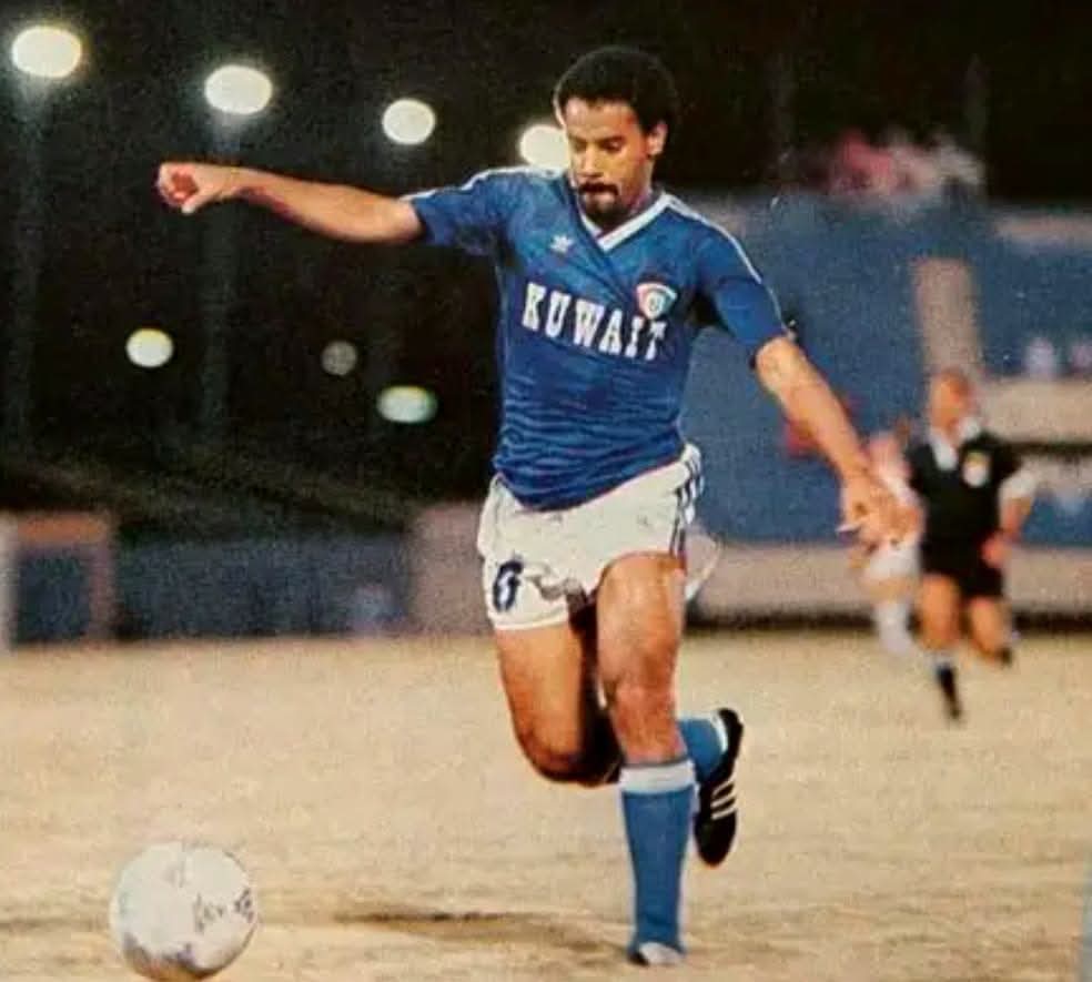(( نجم من نجوم العصر الذهبي الكويتي وبطولات الخليج ... الكابتن مؤيد الحداد ))