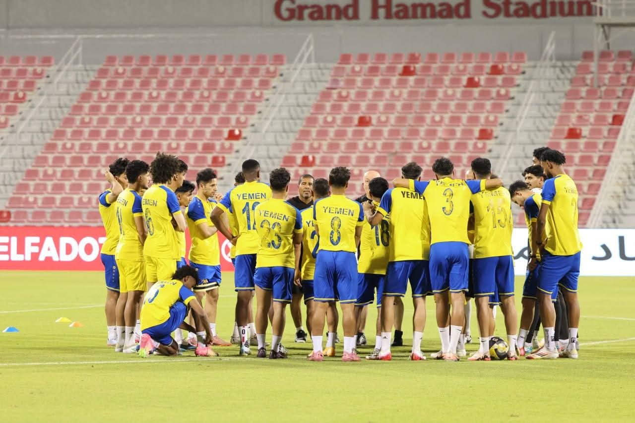 المنتخب الوطني الاول يستكمل تحضيراته لمواجهة لبنان واللاعبون يتسلحون بروح الإصرار والعزيمة العالية لتحقيق الفوز والتأهل