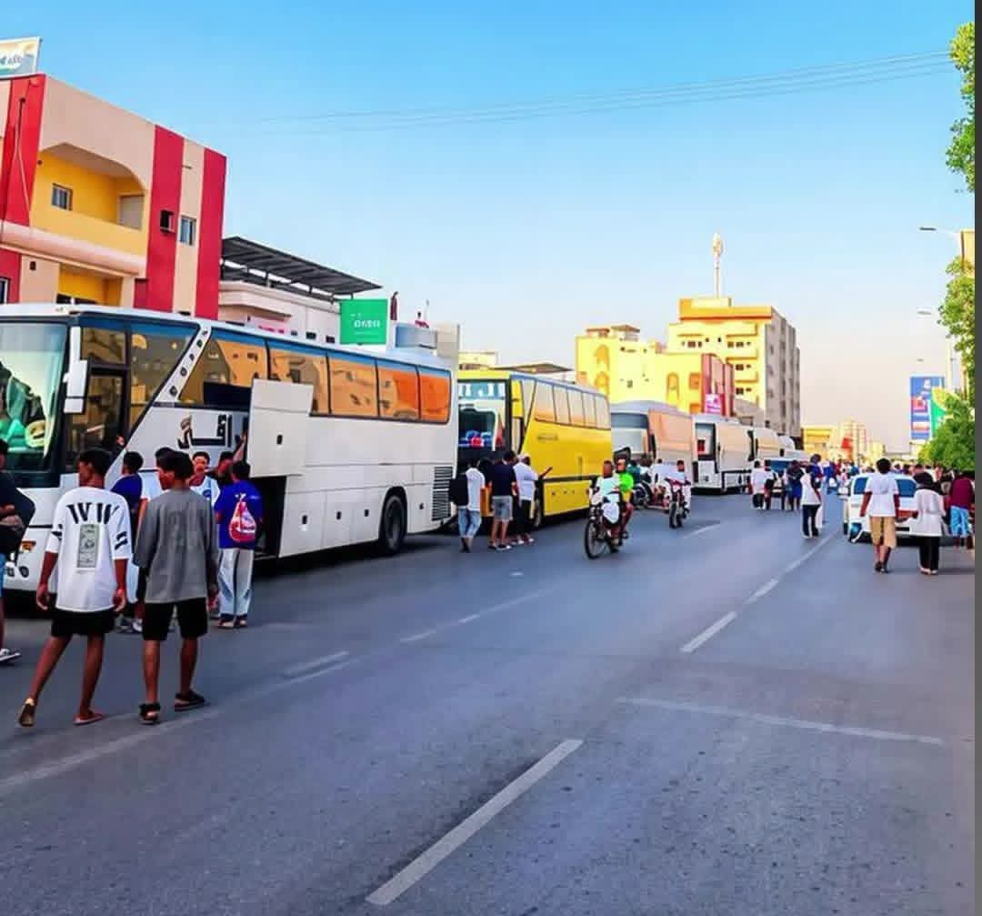 جماهير تضامن حضرموت يزحف إلى عدن لمؤازرة «الموج الأزرق» أمام وحدة عدن