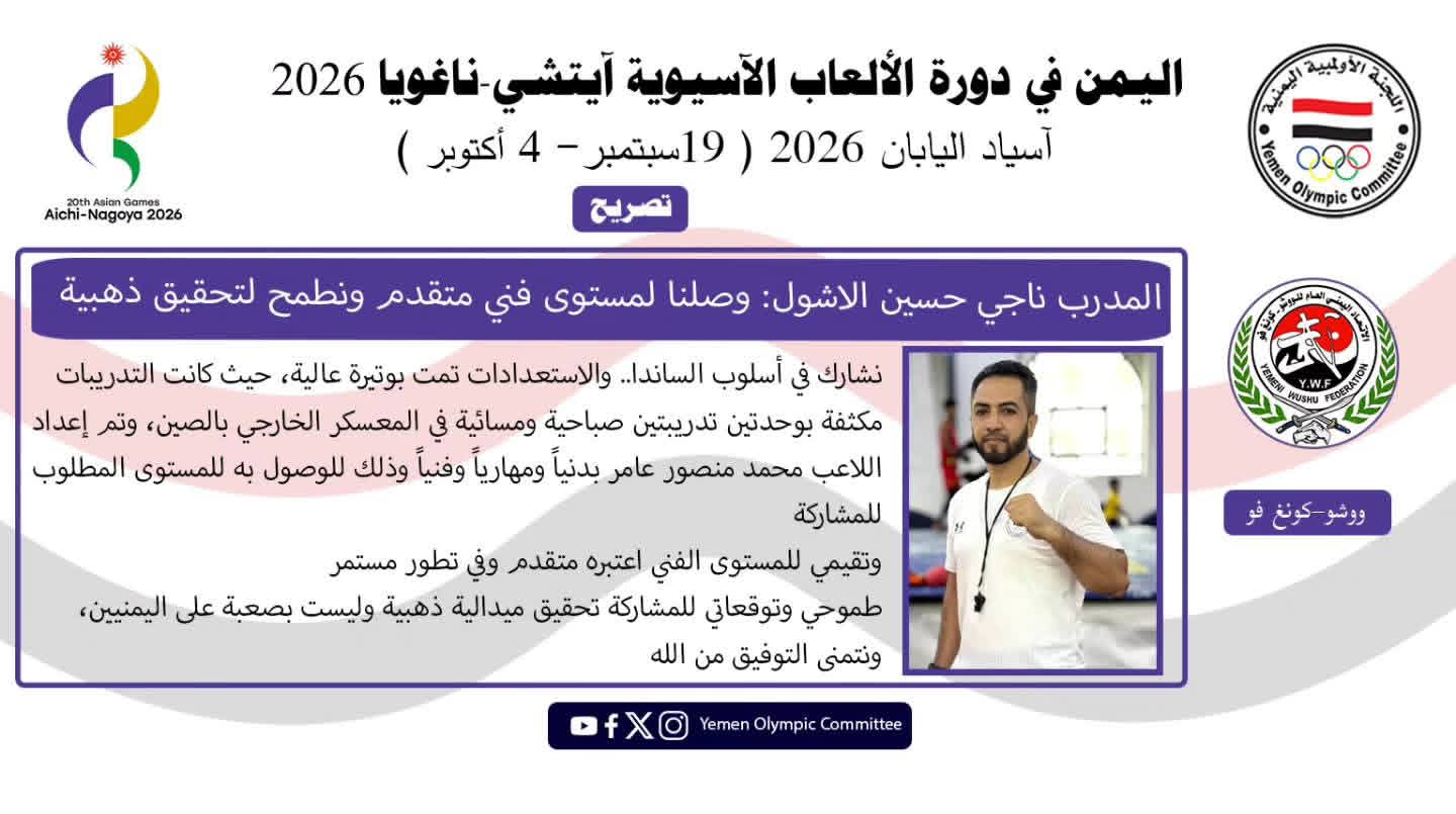 المشاركة في دورة الألعاب الاسيوية ووشو كونغ فو