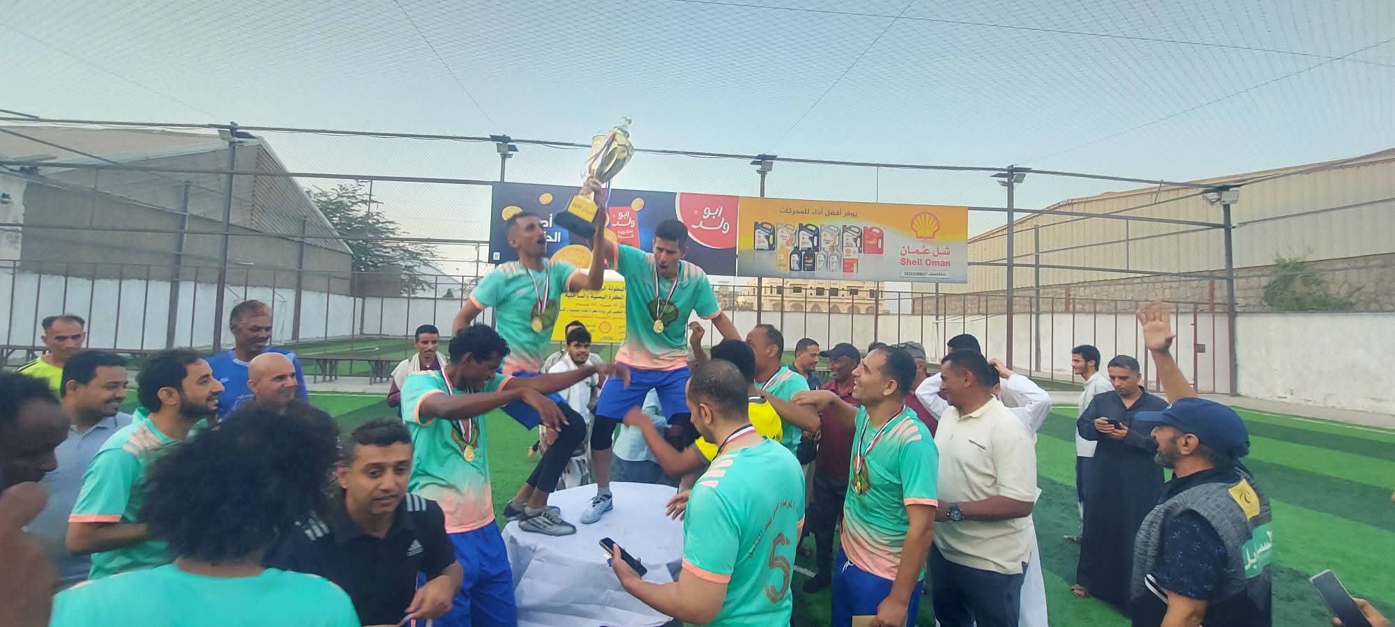 سيناء بطلا لبطولة الحبيشي الرمضانية لكرة القدم للنسخة الثانية بالحديدة .