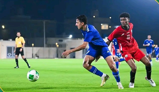 فوز منتخبنا الوطني الاول لكرة القدم  2 - 1  على الكويت وديًا